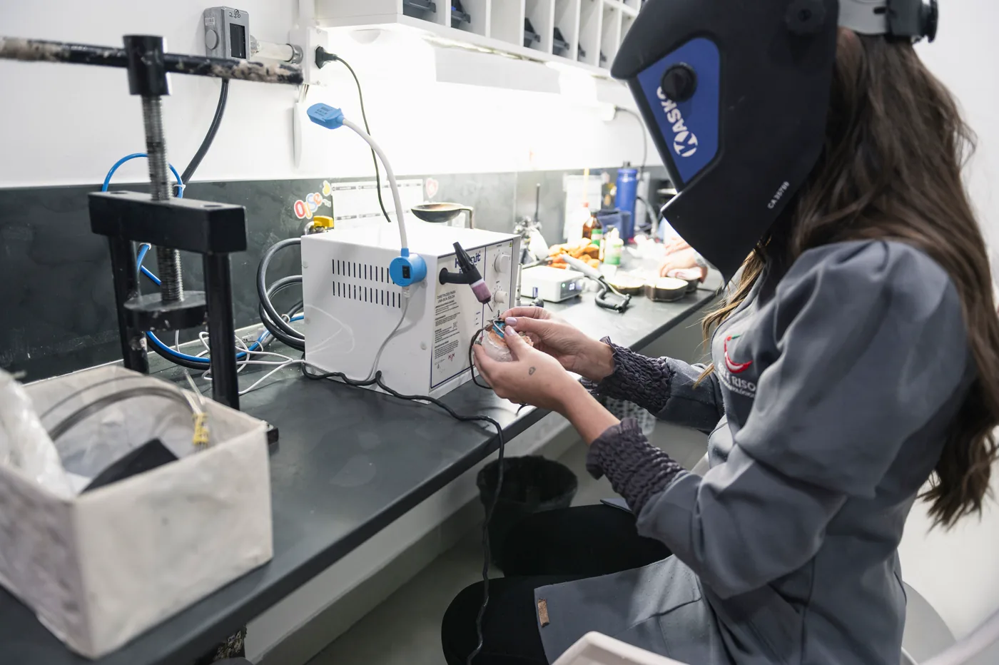 Laboratório de prótese da Arte e Riso